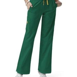 WONDERWINK 5214 WOMEN GREEN SCRUB PANTS NEW 2XL